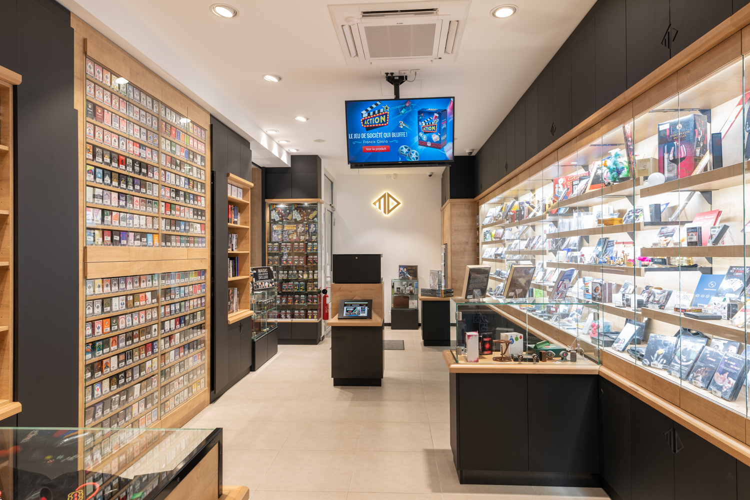 Salon moderne avec mobilier élégant